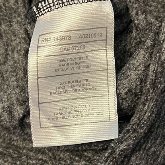 PUMA Collared Jacket Gray Youth 14-16 Long Sleeves Zipper Pockets - Picture 7 of 14